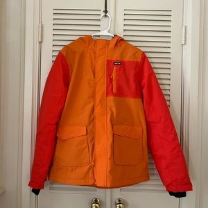 Lands End Orange Ski Jacket